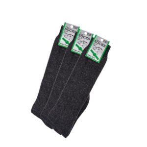 thermo badstof kniehoge sokken met wol (3 paar) 2